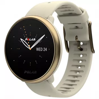 Polar Ignite 2 - Champagne Gold - Spordikell koos rihmaga - Silikoon - Champagne - Rihma suurus: S/L - Bluetooth - 35 g (90085185)