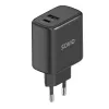 Välistingimustesse mõeldud laadija SAVIO LA-06/B USB USB-C 30W Power Delivery 1x USB-C Must, 5–20V, 3A/9V, 3A/5V, 3A/12V, 2,1A