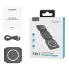 Choetech T588-F 3in1 Magnetiline Juhtmevaba Laadija 15W (must)