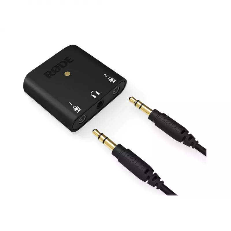 RØDE AI-Micro heliliides Kahekanaliline 24 bit 48 kHz Must