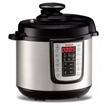 Tefal CY505EE0 multikeetja 3,8 L must, hõbedane