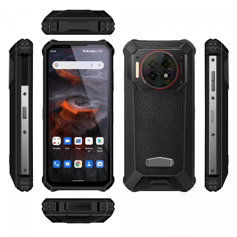 Nutitelefon Oukitel WP19 Pro 6,78 tolli 8 GB/256 GB must