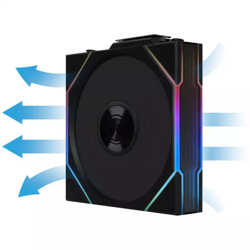 Arvutikorpuse ventilaator Lian Li UNI FAN TL Wireless 120mm ARGB PWM pööratud labadega