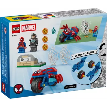 LEGO MARVEL 11206 Spidey mootorrattal vs. Rhino