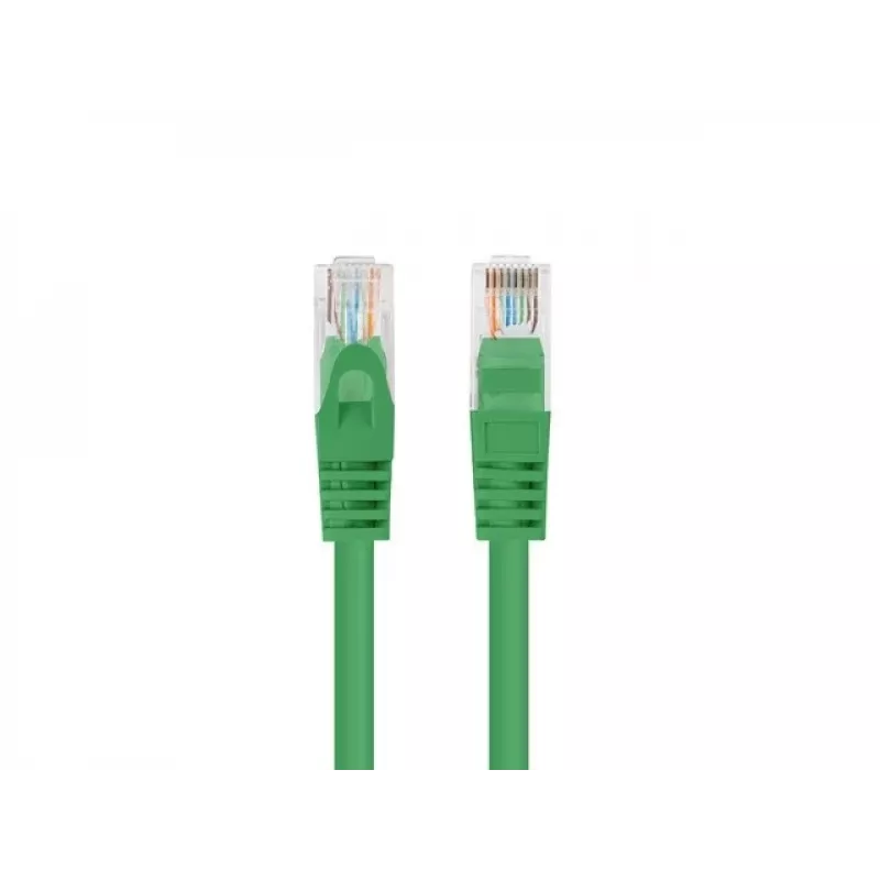 Fluke Passed Lanberg patchcord cat.6 UTP 1m roheline 10-pakk