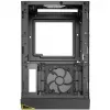 PC-korpus Sharkoon SHARK ZONE C10 Mini-ITX Must, Kollane
