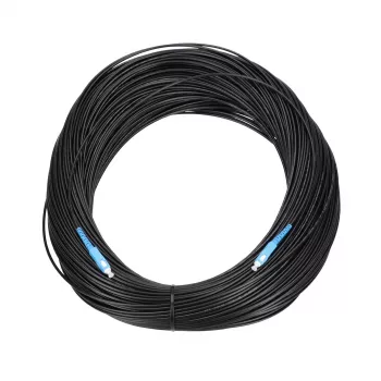 Kiudoptiline patchcord Extralink SC/UPC – SC/UPC, ühemoodiline G.657.A2, simpleks, lame tilkk, 15 m
