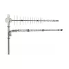 Poynting Antennas LTE/GSM Mast A-LPDA-0092 Hõbedane SMA (M) LoRa Helium 11dbi Yagi/Mast SMA -M 7m kaabel