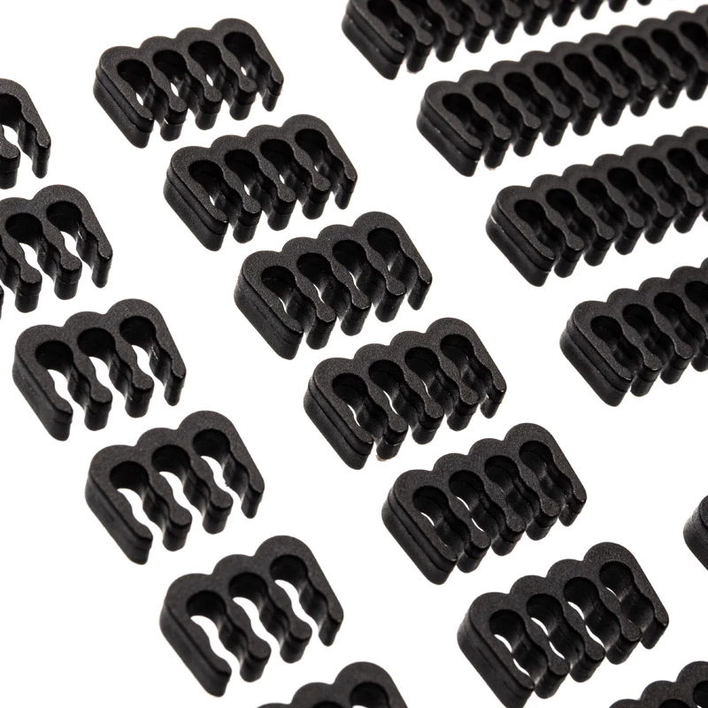 Akasa kaablisoomuse komplekt - 3 mm must kaabliklamber (Ak-MX293)