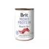 Märg koeratoit Brit MONO PROTEIN Lamb with rice 400 g — purk, täiskasvanud koerad, üksikvalk, säilitusainetevaba
