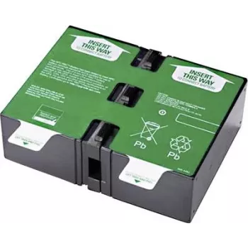 Beltrona UPS-anlagen-aku asendab originaalakut RBC124, sobib kaubamärgile APC (VISRBC124)