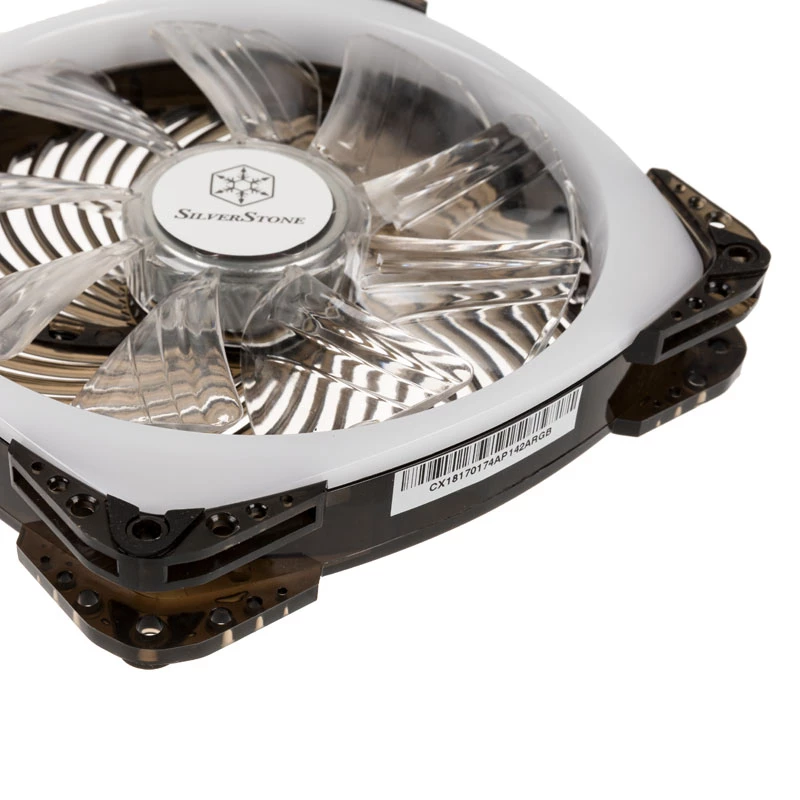 SILVERSTONE SST-AP142-ARGB 140x140x25 ARGB PWM ventilaator arvuti jahutamiseks, 140 mm