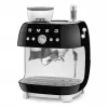 SMEG EGF03BLEU Espressomasin. Kaffeevollautomat 50s stiilis. must