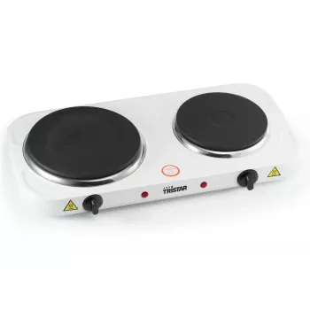 Tristar Topeltpõletiga Elektripliit KP-6245, 2500W, 15,5/18,5 cm