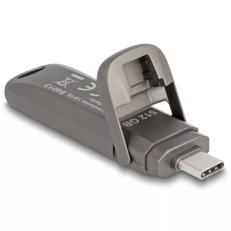 USB-mälupulk DeLOCK 54013 512 GB USB USB-C Hall