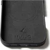 Mujjo Full Leather Case MagSafe ümbris mudelile iPhone 17 Must