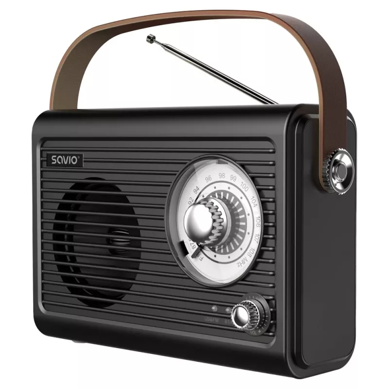 Kaasaskantav raadio Savio RS-01 analoog must
