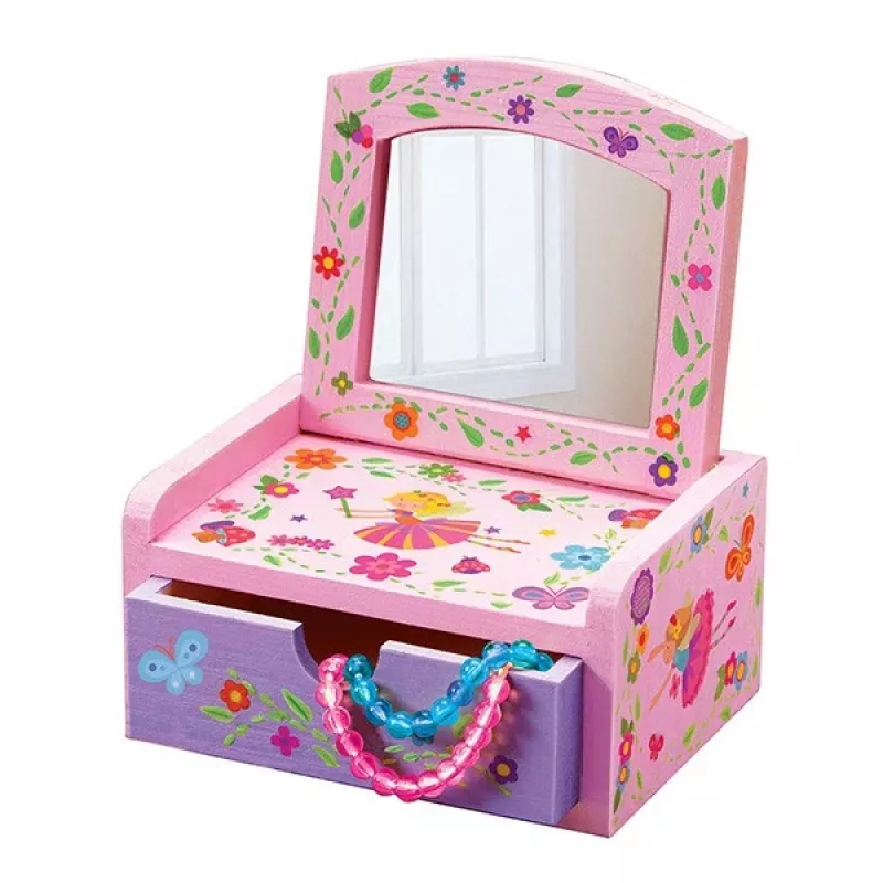 Craft Box Borella Girl Crafts Cofanetto con Specchio e Fatina