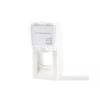 Lanview LKS840 1-pordine Euro pistikupesa 45x22,5 seinakontakt