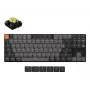 Mehaaniline klaviatuur Keychron K1X-A4 80% QWERTY English, USB + Bluetooth, 87 klahvi, LED-taustvalgustus, Hall