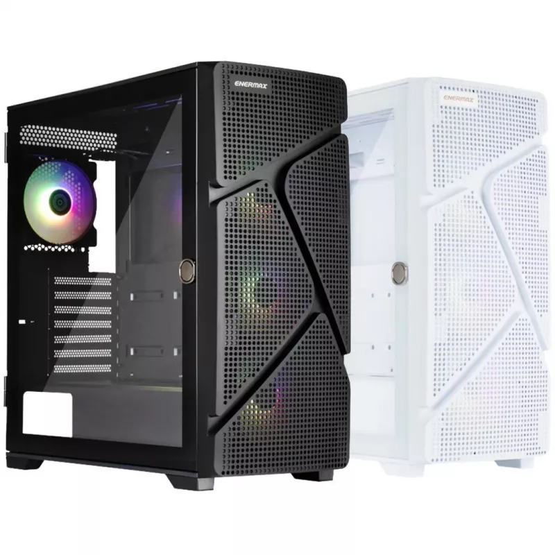 Enermax MarbleShell MS31 ARGB Valge Tempered Glass (ECA-MS31-WW-ARGB)