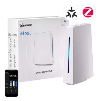 Nutikodu keskseade Sonoff AIBridge — Wi‑Fi, ZigBee, Bluetooth, 2 GB muutmälu, LAN