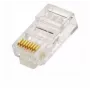 RJ45 konnektorid extra digital LYUS005 komplekt 100 tk, Etherneti kaablitele, ühilduvad Cat5e/Cat6-ga