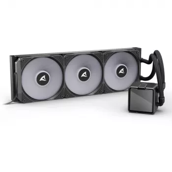 S100 ARGB – 360 mm vedelikjahutusega protsessorijahuti, must