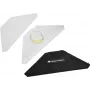 Nurgaplaadid Omnitronic 32000032 mobiilsele DJ-statiivile koos kandekotiga