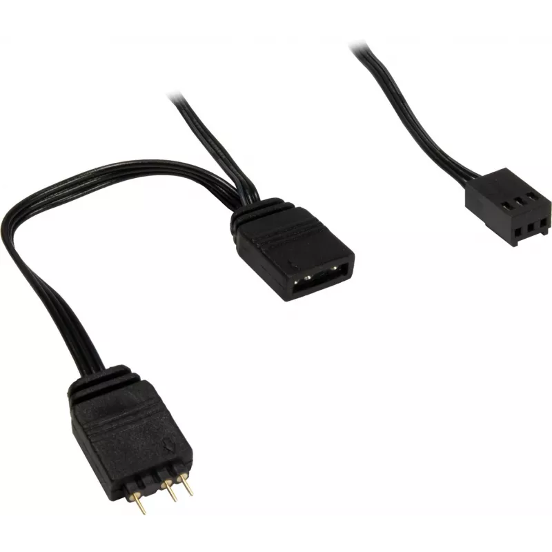Universaalne vedelikjahutus Inter-Tech LC-120 RGB 12 cm Must