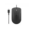 Juhtmega optiline hiir Lenovo GY51D20875 USB USB-C, mõlemakäeline, 2400 DPI, 4 nuppu, must