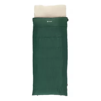 Magamiskott Outwell Contour Prime täiskasvanu ristkülikukujuline polüester 850×2200 mm, max kasutaja pikkus 190 cm, roheline