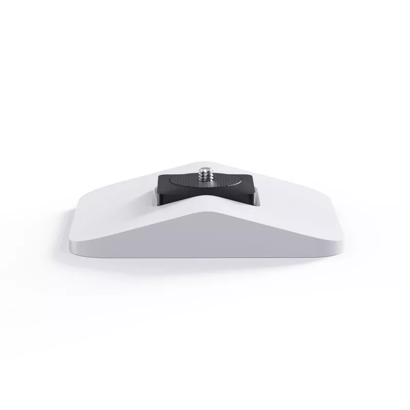 Lauaprojektori alus WANBO WBBA03 — 140×150×26 mm, max koormus 3 kg, valge