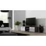 Cama TV-alus SOHO 140 hall/valge läikiv
