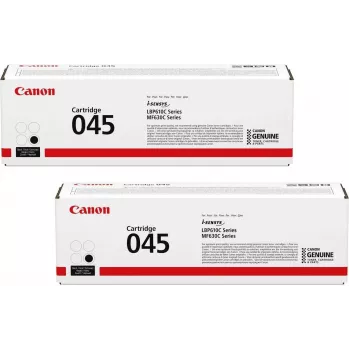 Tonerikassett, Canon 045 originaal topeltpakend, must (OP1242C002DP)