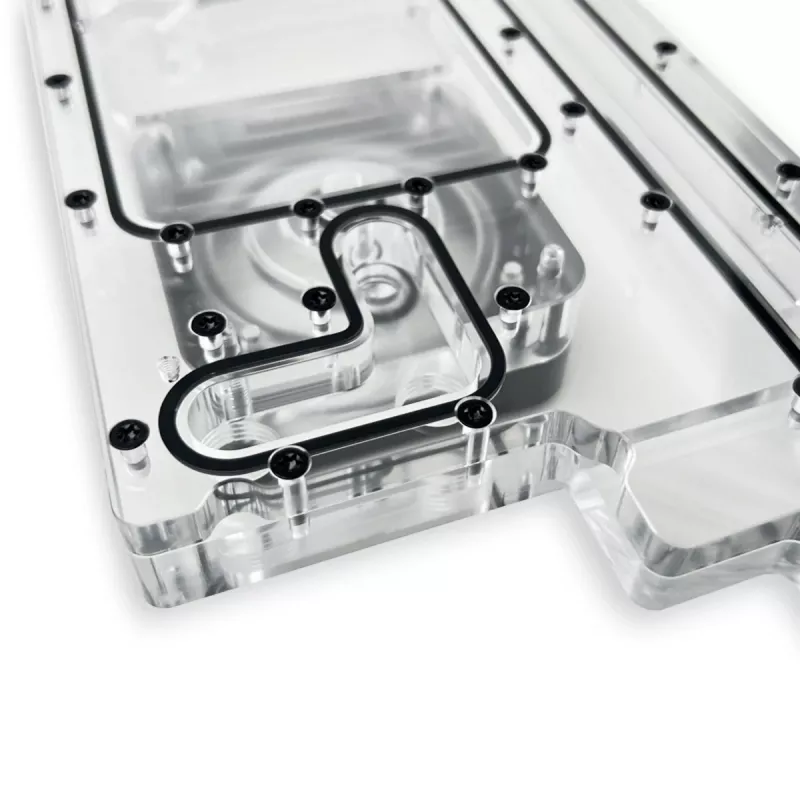 Stealkey Customs Distroplate for Fractal Design North D4 — akrüülreservuaar (SW10099)