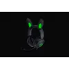 Razer Kraken V2 Pro Kitty Edition, juhtmega, üle kõrva, must, mängupeakomplekt