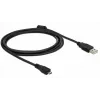 USB-kaabel DeLOCK 82335 USB 2.0 2 m USB A Micro-USB B Must