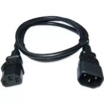 Zebra CS-CAB-IEC-L toitekaabel Must 1 m C13 pistik C14 pistik