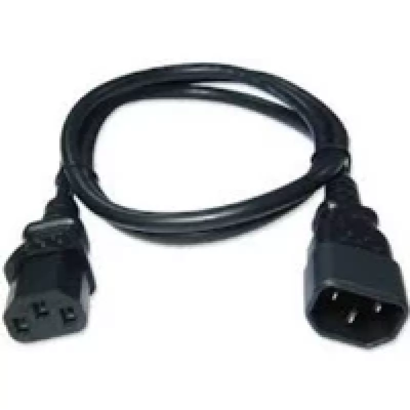 Zebra CS-CAB-IEC-L toitekaabel Must 1 m C13 pistik C14 pistik
