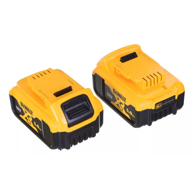 Tööriistakomplekt DeWALT DCK2080P2T-QW — 18V Li-Ion 5Ah (2x), DCG405 nurklihvija, puur-kruvikeeraja, M14 lihvimisketta keere, kohver