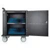 Manhattan iPad kuni 13 tolli, MacBook Air kuni 13 tolli ja Chromebook kuni 14 tolli 32-kohaline USB-C laadimiskäru/kapp, ka teised tahvelarvutid/nutitelefonid (seadmest USB-C kaablini), lahtrid 330x22x235 mm, seadme laadimiskaablid ei kuulu komplekti (soo