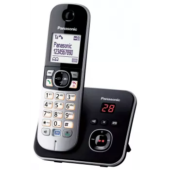 DECT-telefon Panasonic KX-TG6821GB Must