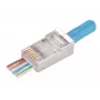RJ45 STP Cat.5e sirge pistik Alantec WT116 pakk 100 tk, varjestatud pistik 8P8C kaablitele