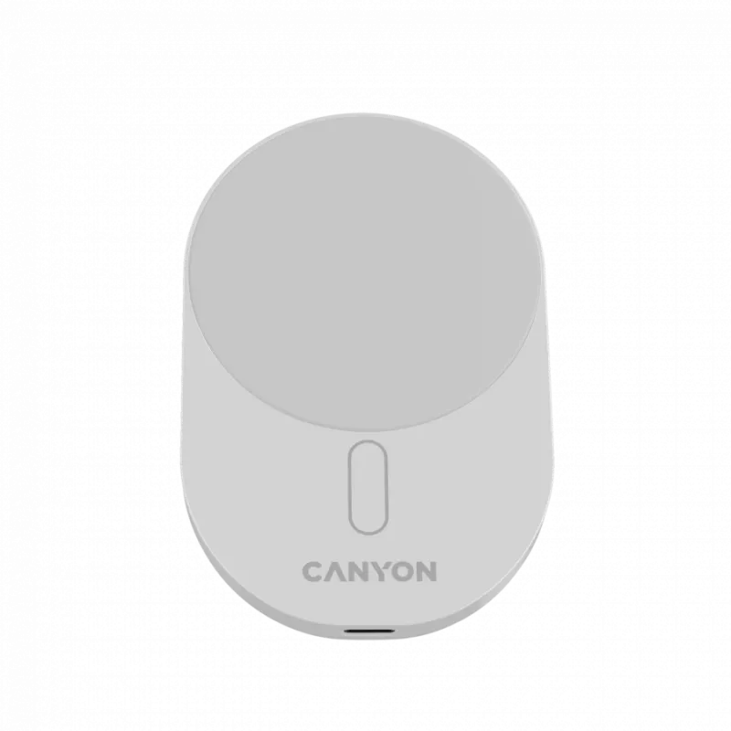 CANYON auto laadija OnGrip 105 15W Qi2 juhtmevaba valge