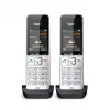 Gigaset COMFORT 500HX duo Analoog/DECT telefon Kõne tuvastus Must, Hõbedane