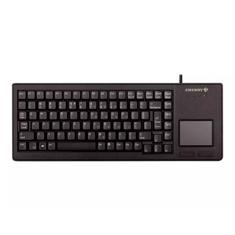 CHERRY XS Touchpad klaviatuur universaalne USB QWERTY USA inglise must