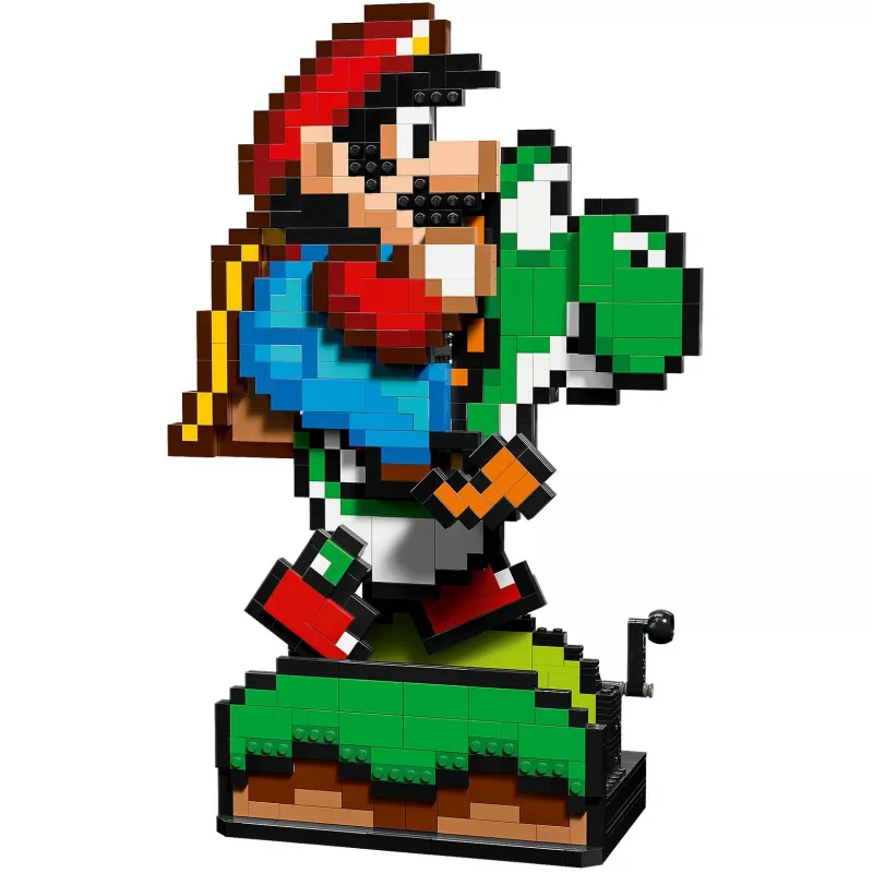 Ehitusmänguasi LEGO Super Mario World Mario & Yoshi komplekt 71438 — interaktiivsed figuurid ja ehitatavad mänguelemendid
