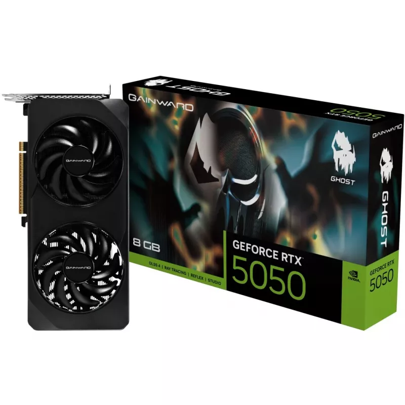 Gainward GeForce RTX 5050 Ghost 8GB GDDR6 graafikakaart