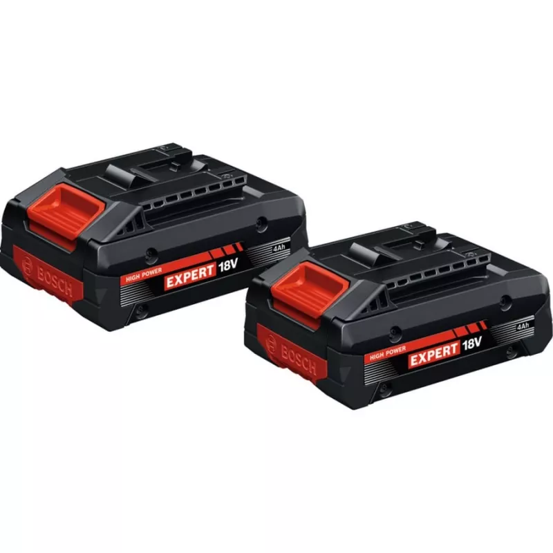 Akupakk Bosch Professional Expert EXBA18V-40 — 2 tk, 18 V liitiumioon, AMPShare Alliance